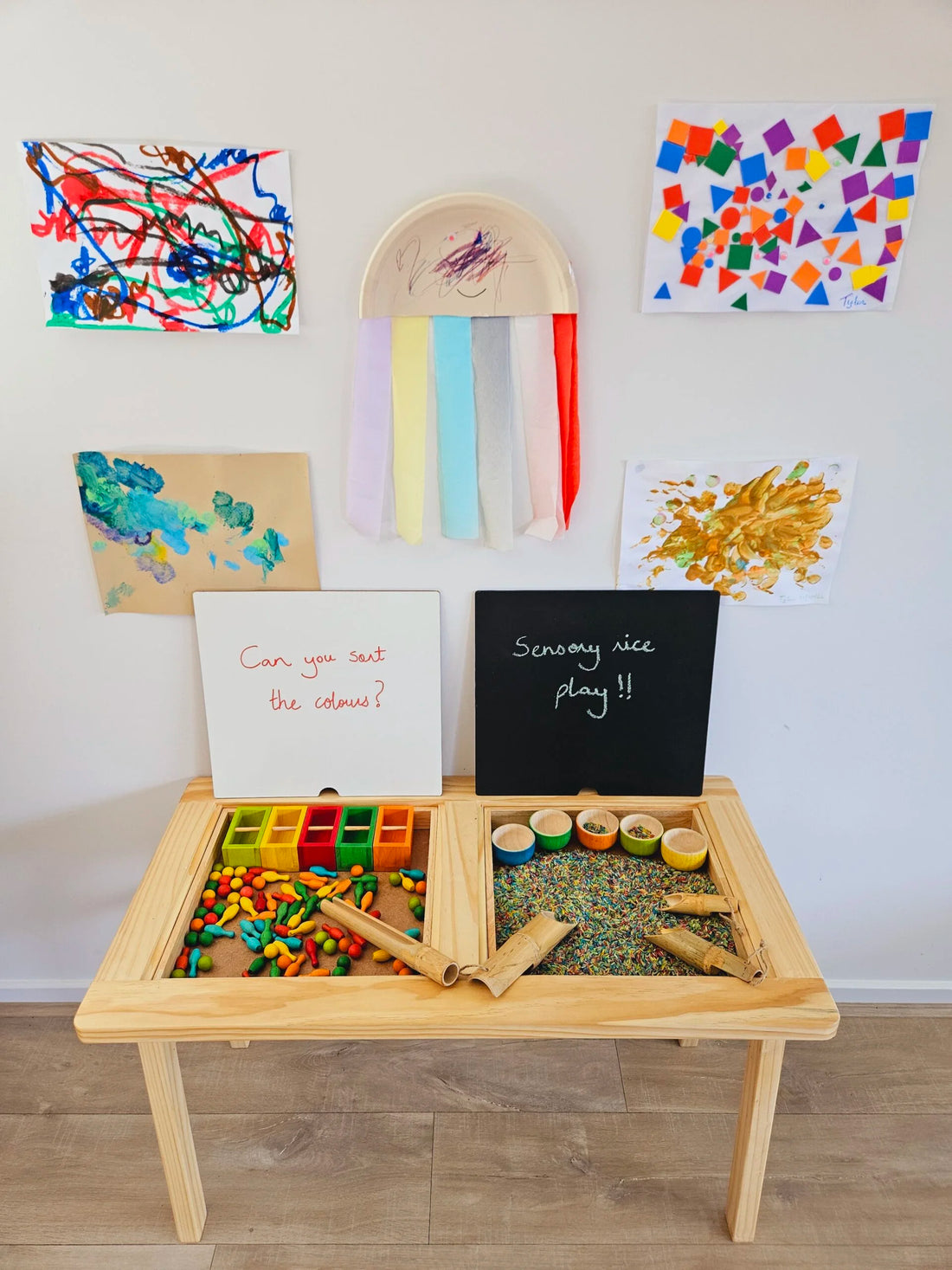 Educational toys for kids (USA) 4 in 1 Activity Table