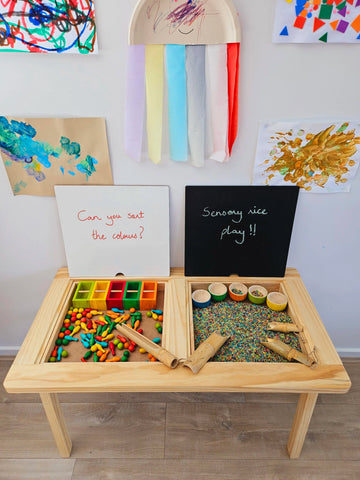 Educational toys for kids (USA) 4 in 1 Activity Table